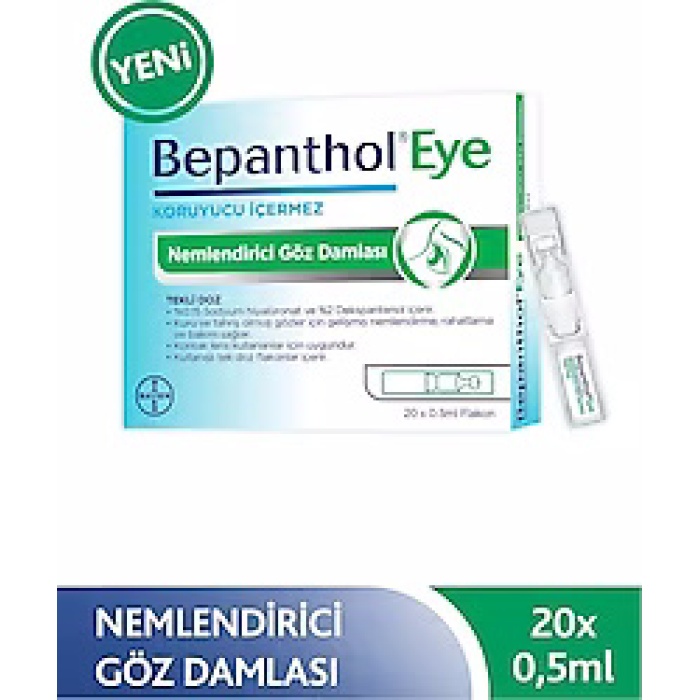Bepanthol Eye Göz Damlası 0,5 ml 20 Flakon