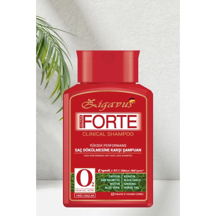 Zigavus Forte Ultra Clinical Kuru & Normal Saçlar için 300 ml - 3 Al 2 Öde