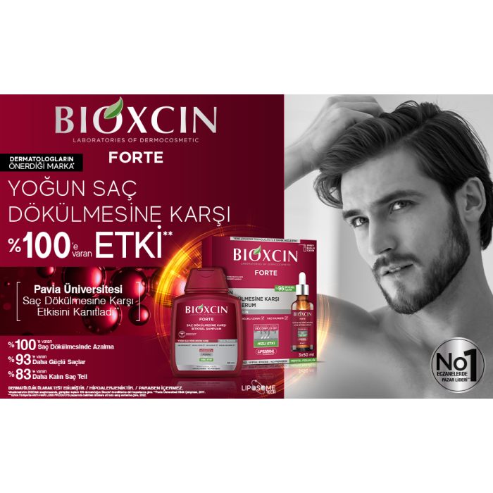 Bioxcin Şampuan Forte Tüm Saçlar 300 ml