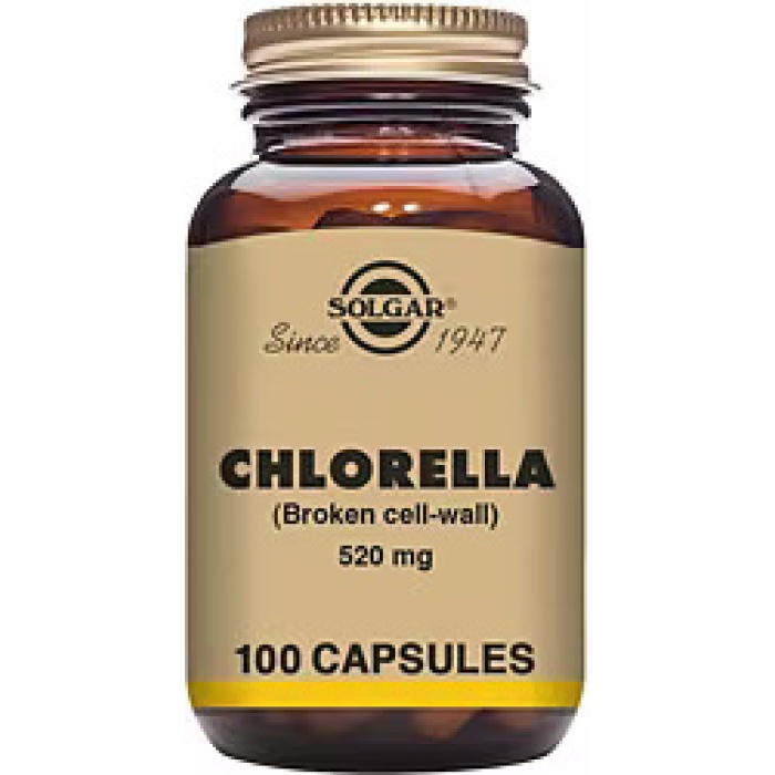 Solgar Chlorella 520 mg 100 Kapsül