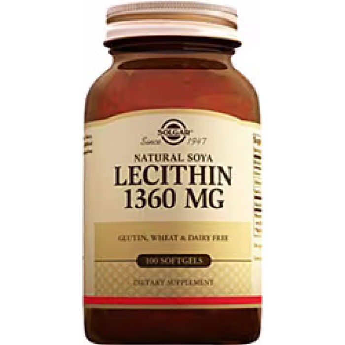 Solgar Lecithin 1360 mg 100 Kapsül