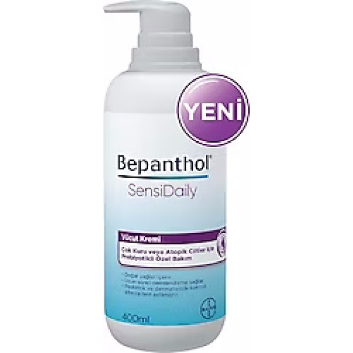 Bepanthol Sensidaily Pompalı Vücut Kremi 400 Ml