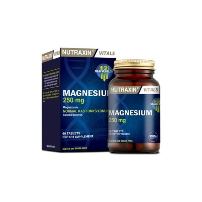 Nutraxin Magnesium 250 mg 60 Tablet