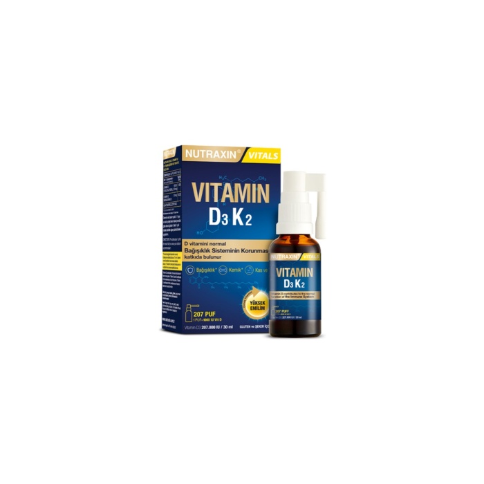 Nutraxin Vitamin D3K2 Sprey 30 ml