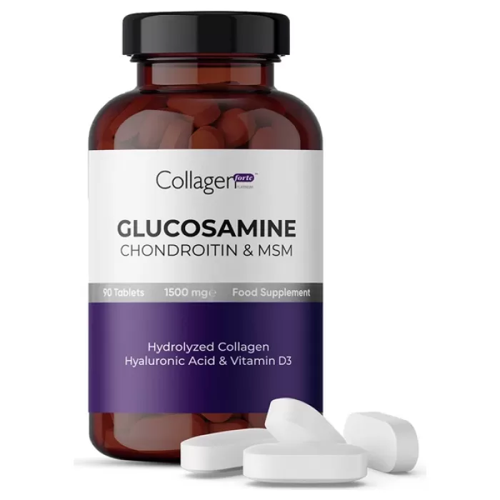 Collagen Forte Glucosamine Chondroitin MSM Collagen 90 Tablet