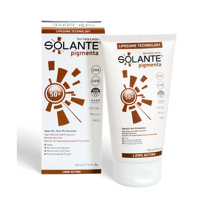 Solante Pigmenta Sun Care Lotion SPF50+ 150 ml
