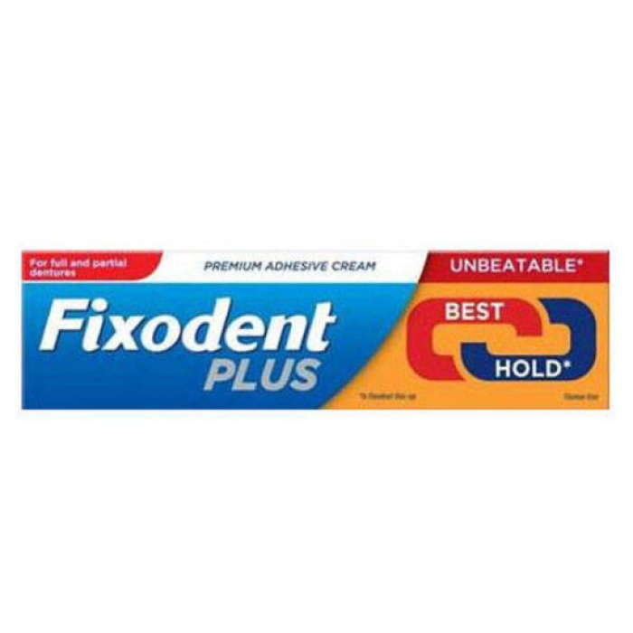 Fixodent Plus Diş Protez Yapıştırıcı Tat İçermez Krem 40 gr