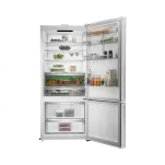 ARÇELİK 278551 EBC AI Fit Beyaz Cam Yapay Zeka Teknolojili Alttan Donduruculu Buzdolabı