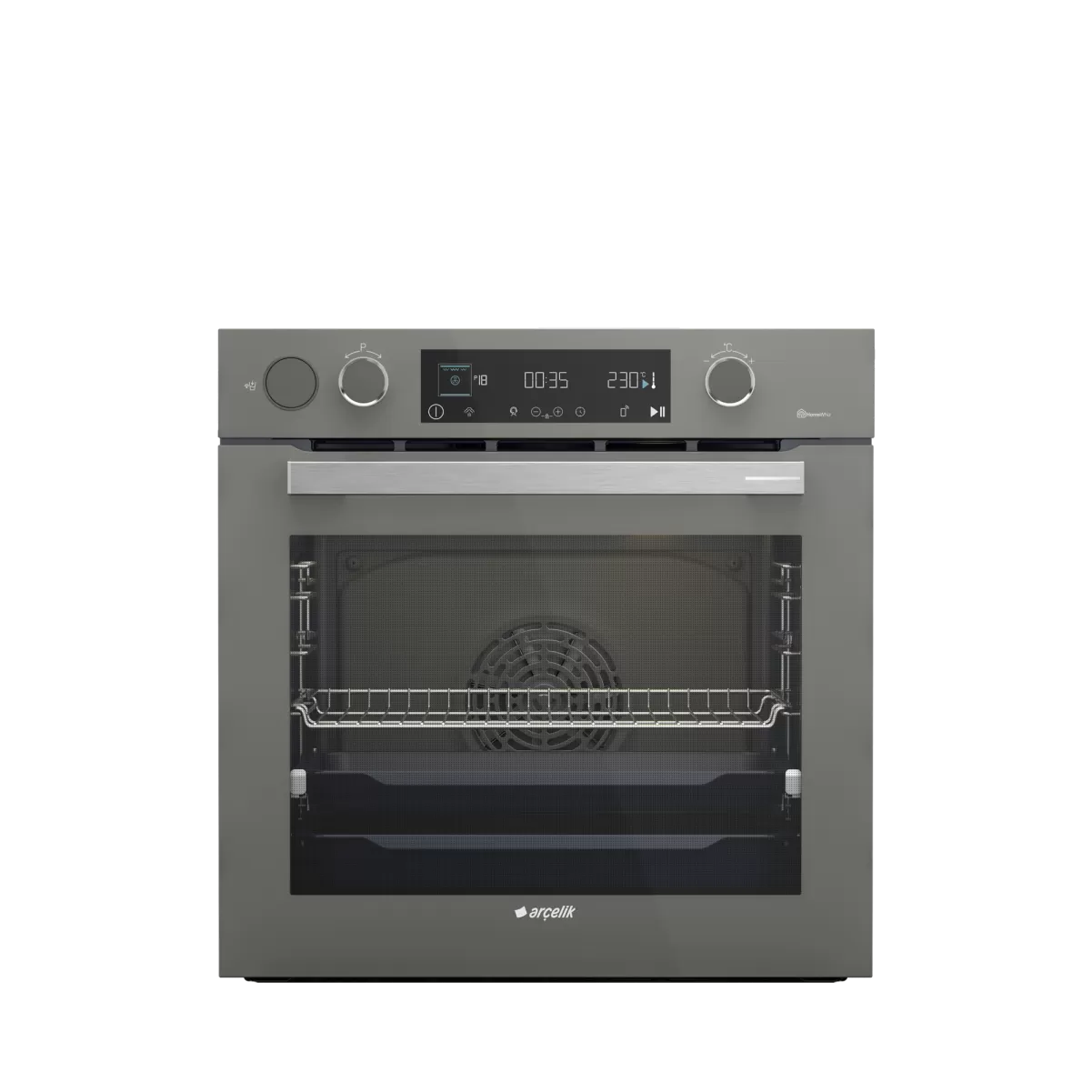ARÇELİK AFC 470 G Fibona Serisi Ankastre Multifonksiyon Fırın Buhar Destekli Fırın