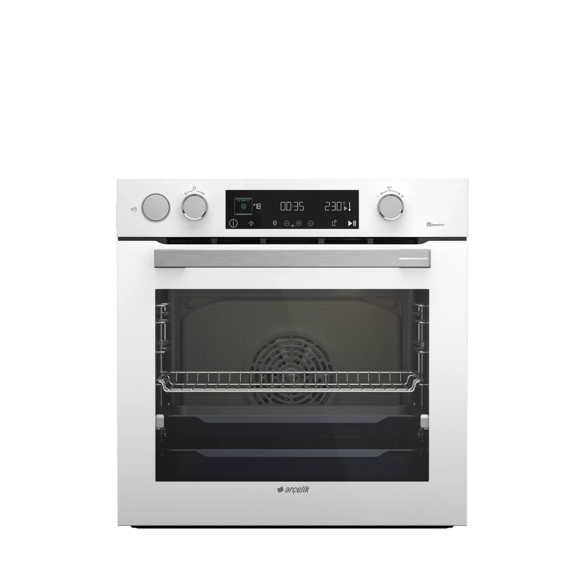ARÇELİK AFC 470 B Fibona Serisi Ankastre Multifonksiyon Fırın Buhar Destekli Fırın