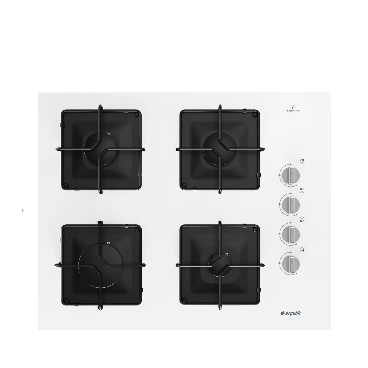 ARÇELİK OCD K 651 EB Gazlı Cam Tablalı Ocak