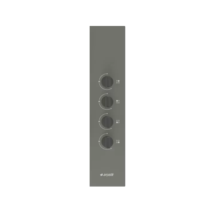 ARÇELİK OCD T 601-1 EG Gazlı Cam Tablalı Ocak