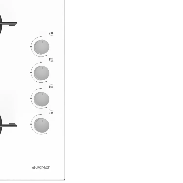 ARÇELİK STOC 827 B Set Üstü Ocak