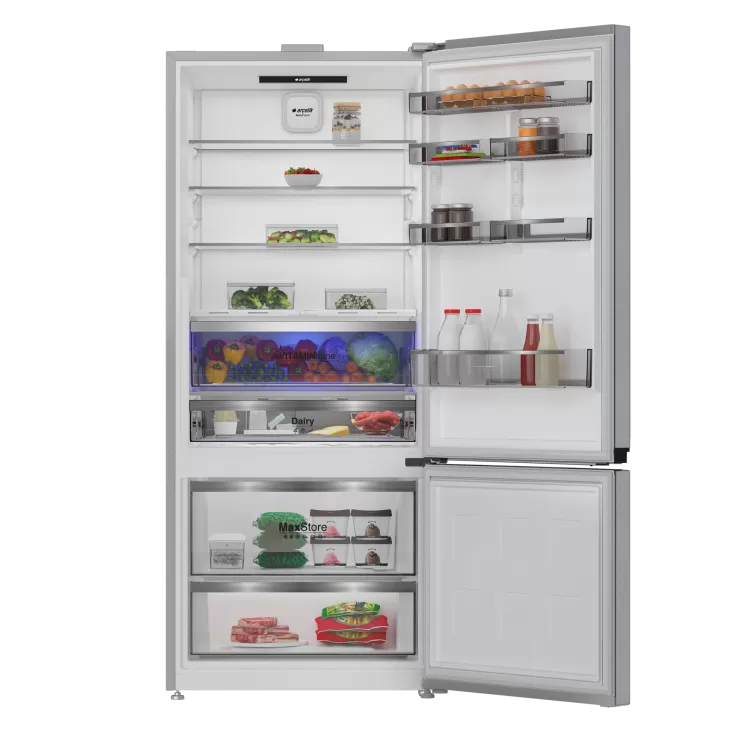 ARÇELİK 278552 EI AI Fit Yapay Zeka Teknolojili Alttan Donduruculu Buzdolabı