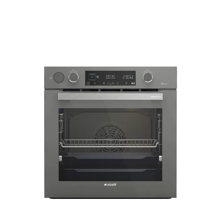 ARÇELİK AFC 470 G Fibona Serisi Ankastre Multifonksiyon Fırın Buhar Destekli Fırın
