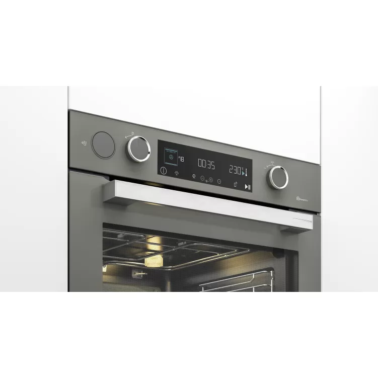 ARÇELİK AFC 470 G Fibona Serisi Ankastre Multifonksiyon Fırın Buhar Destekli Fırın