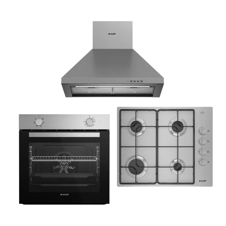 Arçelik Ankastre Set (OMD D 611 EI - AFM 130 I - P 27 YI)