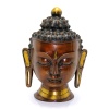 Metal Buda Büstü Biblosu 30 Cm KSK265