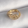 316L Çelik Gold Renk Zirkon Taşlı Ay Yıldız Model Tragus Piercing