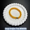 Ceyt Doğal Taş Bileklik - Sarı