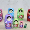 4Lü Ahşap Matruşka Alk3814