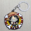 Metal Dönen Luffy Anahtarlık Alk3088