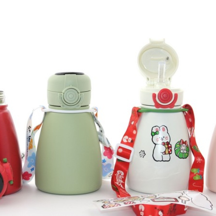 Digital Göstergeli Çift Katmanlı Termos Suluk 500 Ml Alk2304