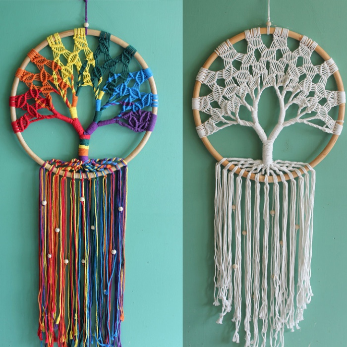Rüya Kapanı Düş Kapanı Dream Catcher Hayat Ağacı Roshıta-67