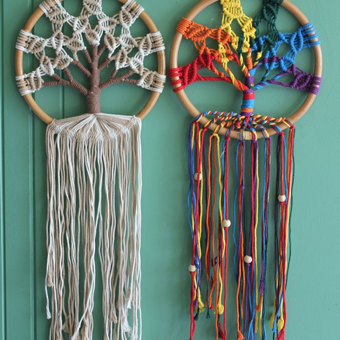 Rüya Kapanı Düş Kapanı Dream Catcher Hayat Ağacı  Roshıta-102