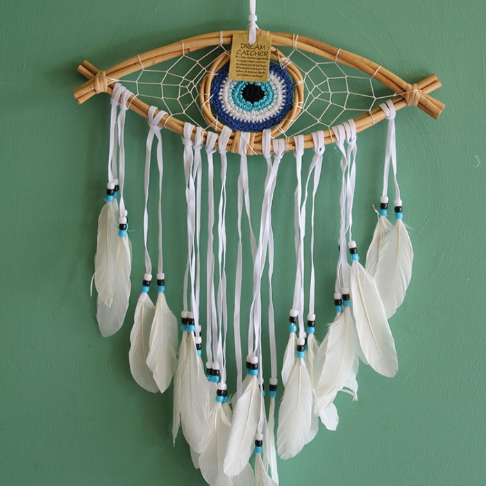 Rüya Kapanı Düş Kapanı Dream Catcher Göz Tasarımı Roshıta-57