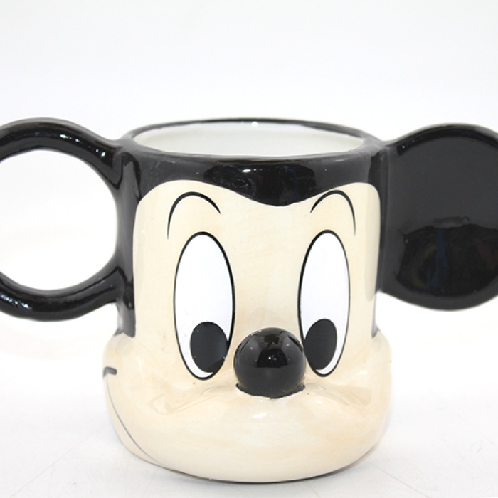 Porselen Mickey Mouse Kupa Bardak Alk3424