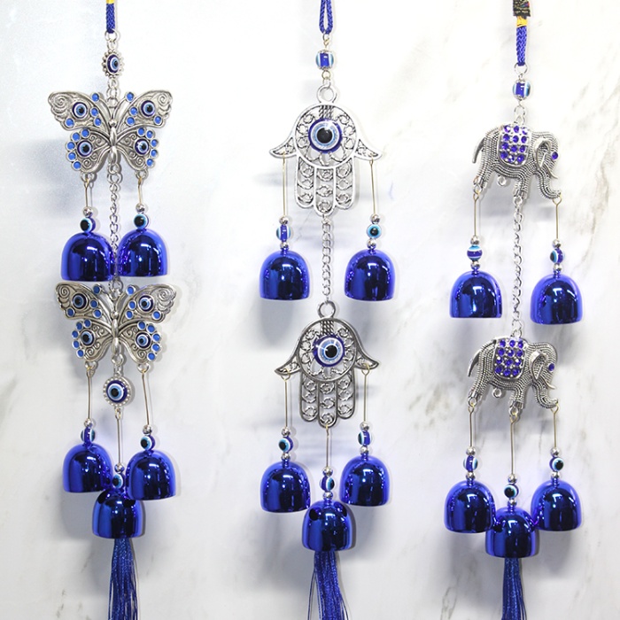 Metal Nazar Boncuğu Çan Alk3487