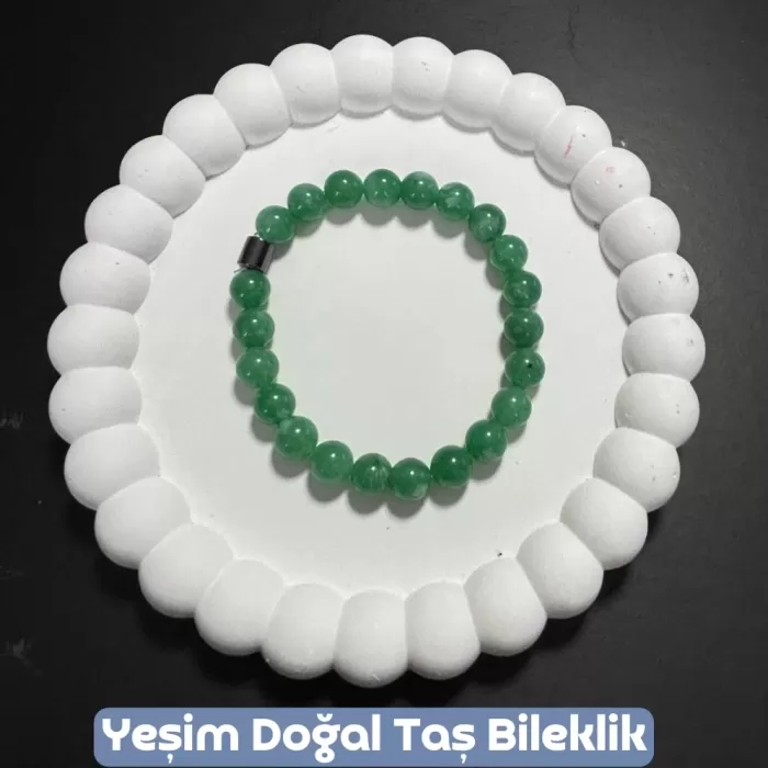 Yeşim Taşı Doğal Taş Bileklik