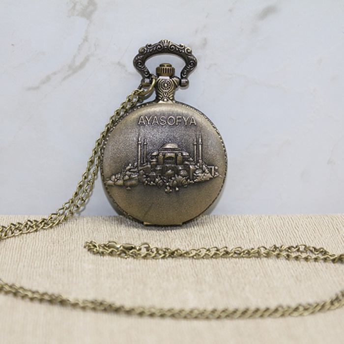 Ayasofya Tasarımı Köstekli Saat Alk4384