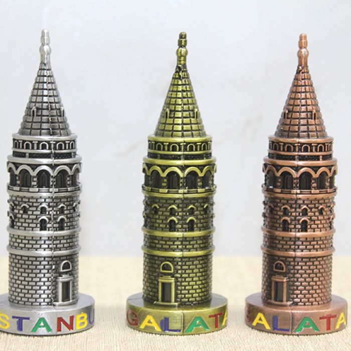 Metal Galata Kulesi Alk4317
