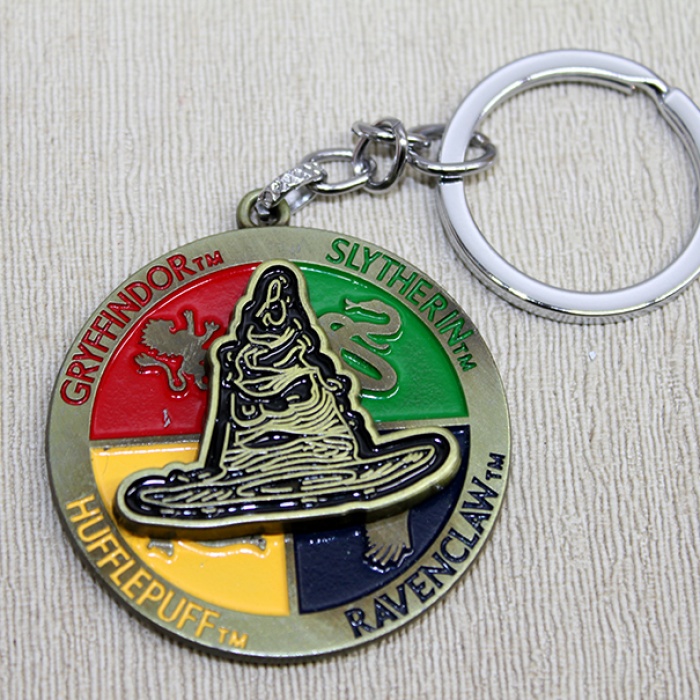 Metal Dönen Harry Potter Seçmen Şapka Anahtarlık Alk3094