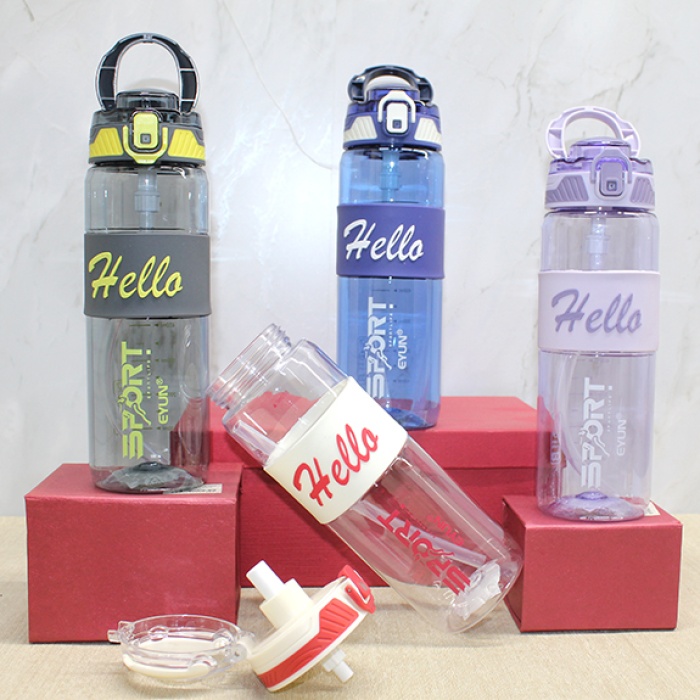 Tutmalı Su Matarası 800 Ml BPA İçermez Alk2955