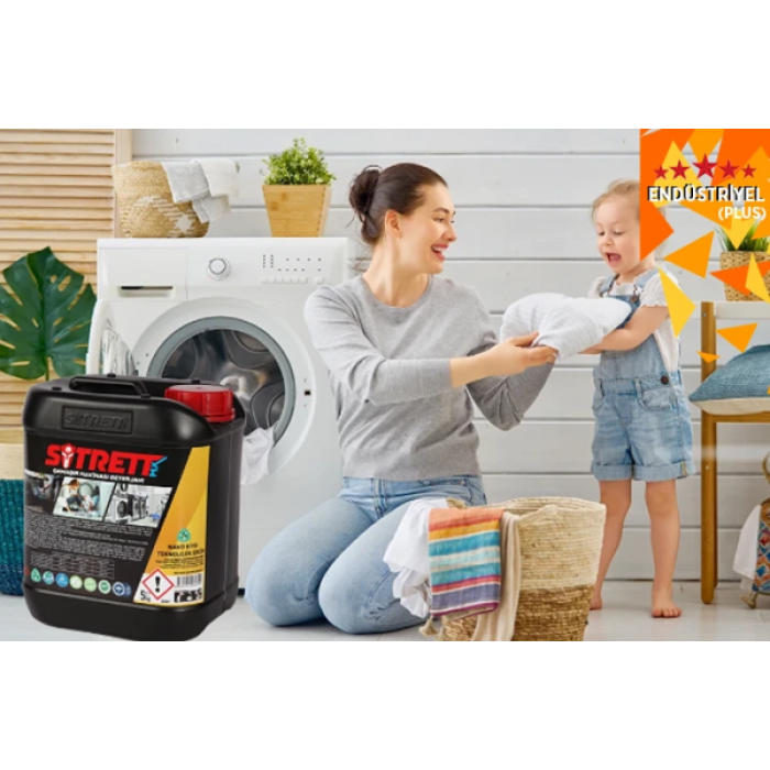 SİTRETT MX Profesyonel Çamaşır Makinesi Deterjanı 5 Kg