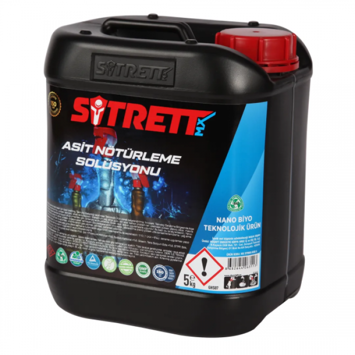 SİTRETT MX Asit Nötrleme Solüsyonu 5 Kg.