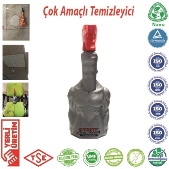 Sitrett MX STRMX-3G-07 Gümüş Konsantre 700 gr Genel Amaçlı Kullanım Yüzey Temizleme Maddesi