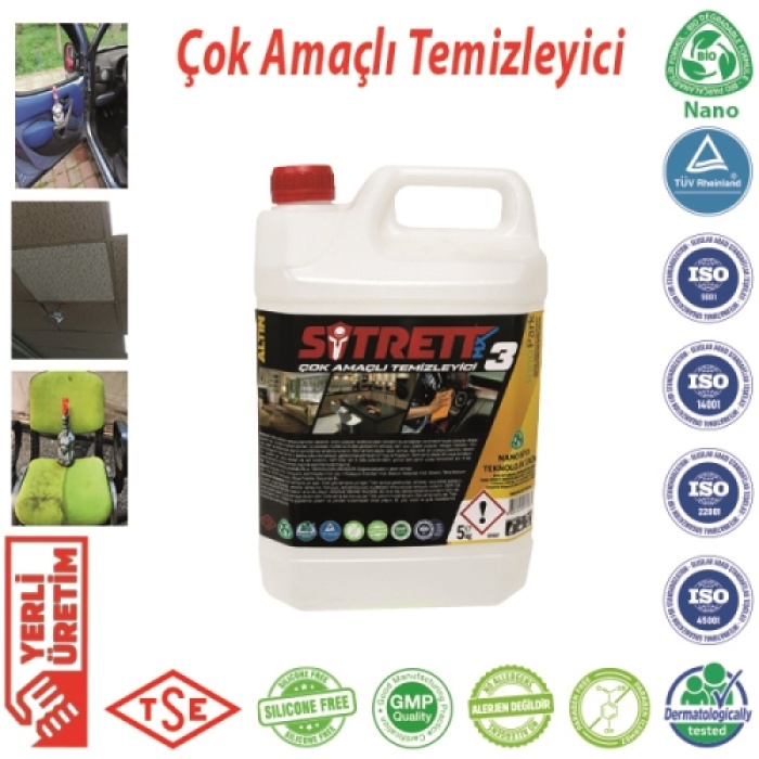 Sitrett MX STRMX-3A-5 Altın Konsantre 5 Kg Genel Amaçlı Kullanım Yüzey Temizleme Maddesi