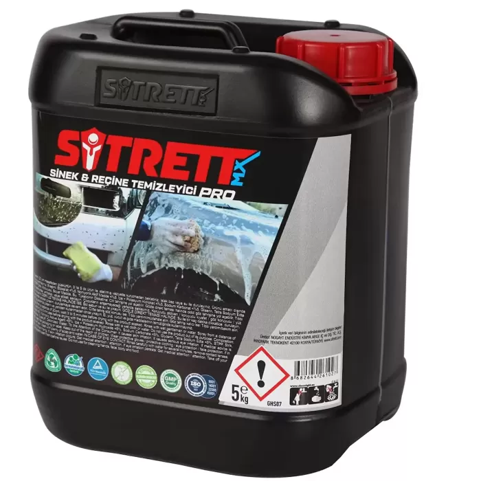 SİTRETT MX Kuş Pisliği, Sinek, Böcek, Reçine Temizleyici Pro 5 kg