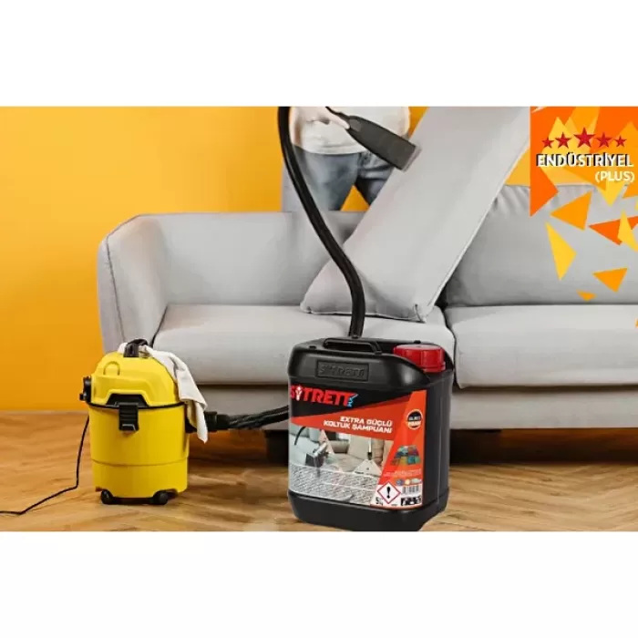 SİTRETT MX Koltuk Şampuanı Endüstriyel Plus - 5 Kg