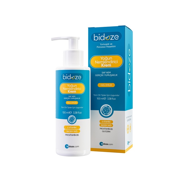 Bidoze Yoğun Nemlendirici Krem 100 Ml |Shea Kakao ve Hindistan Cevizi Yağlı Onarıcı Bakım