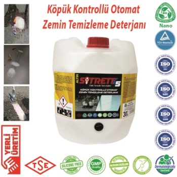 SİTRETT MX STRMX-KKOZTD-5A-30 Altın Konsantre 1 x 30 kg GENEL AMAÇLI KULLANIM (Zemin Temizleme Makineleri) Yüzey Temizleme Maddesi