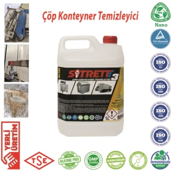 SİTRETT MX STRMX-CKT-3A-5 Altın Konsantre 5 kg GENEL AMAÇLI KULLANIM Çöp Konteynır Araçları ve Çöp Konteynır Yüzey Temizleme Maddesi