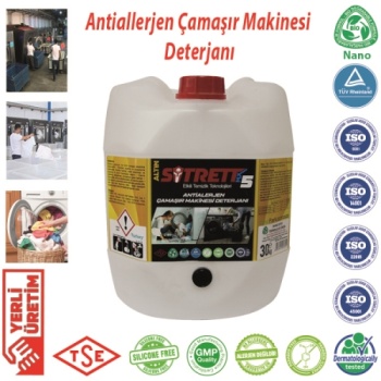 SİTRETT MX Altın Konsantre 30 Adet STRMX-ACMD-5A-30 Antialerjen Çamaşır Makinesi Deterjanı