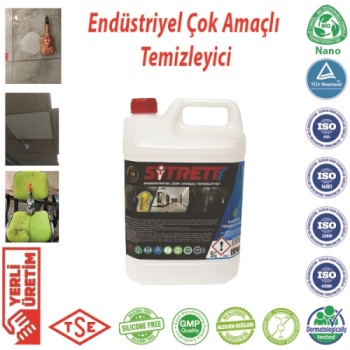 SİTRETT MX STRMX-MXE-5 Altın Ultra Konsantre 5 kg GENEL AMAÇLI KULLANIM Yüzey Temizleme Maddesi