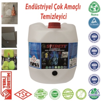 SİTRETT MX STRMX-MXE-30 Altın Ultra Konsantre 30 kg GENEL AMAÇLI KULLANIM Yüzey Temizleme Maddesi