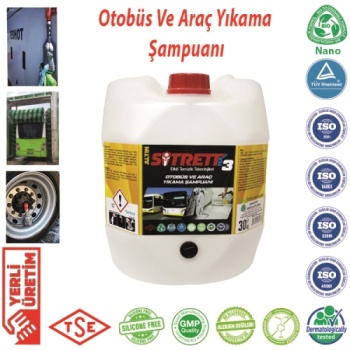 SİTRETT MX STRMX-OAYS-3A-30 Altın Konsantre 30 kg Otobüs vb. Araç Yıkama Maddesi